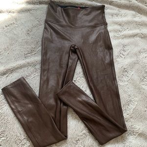 Spanx Faux Leather Leggings